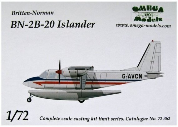 1/72 Britten-Norman BN-2B-20 Islander