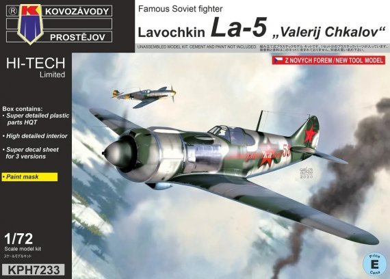 Kovozavody 1/72 La-5 Valerij Chkalov HI-TECH