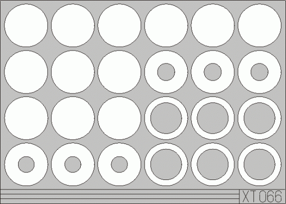 Elefant/Ferdinand wheel mask  (DRA)