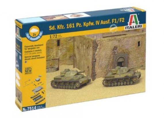 1/72 Sd.Kfz.161 Pz.Kpfw.IV F1/F2
