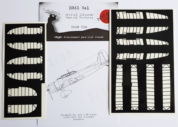 1/48 Aichi D3A1 Val Control Surfaces