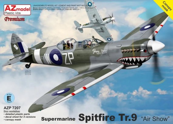 AZ Model Spitfire Tr.9 Air Show Premium 1/72