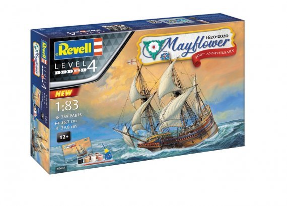 1/83 Gift Set Mayflower 400th Anniversary