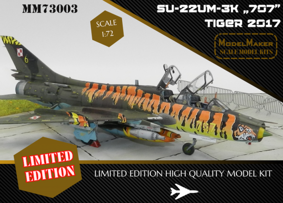 1/72 Sukhoi Su-22UM-3K 707 Polish Tiger 2017