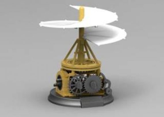 Da Vinci Helicopter