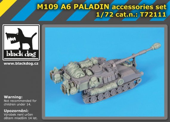 1/72 M 109 A6 Paladin accessories set