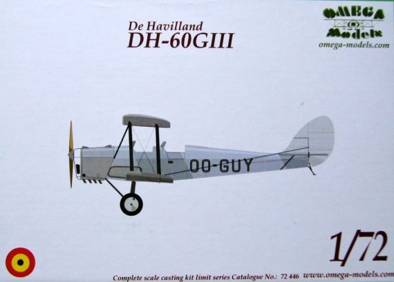 1/72 De Havilland DH-60GIII (Belgium, civil)
