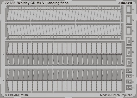SET Whitley GR Mk.VII landing flaps
