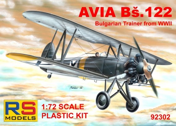 1/72 Avia Bs.122 Bulgarian Trainer