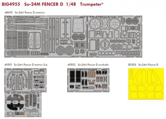 1/48 Su-24M FENCER D (TRUMP)