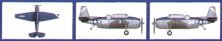 Trumpeter Grumman TBF-1 Avenger Model Kit 1/700 (x6)