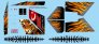 1/72 F-16D Fighting Falcon Tigermeet 2010 Decal Set image 6