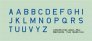1/144 Luftwaffe Code Letters Blue image 1