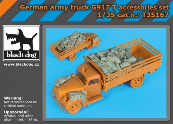 1/35 German army truck G917 T access.set