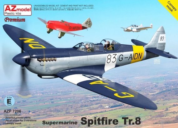 AZ Model Spitfire Tr.8 1/72 PREMIUM - 3 mimetismi