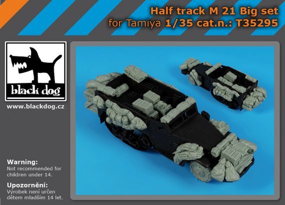 1/35 M21 Half Track Big Set for Tamiya