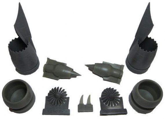 1/144 Boeing B787-8 GEnX-1B Engines for Zvezda Kit