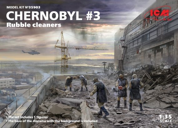 1/35 Chernobyl Part3. Rubble cleaners