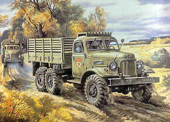 ICM 1/72 Camion militaire sovi�tique ZiL-157
