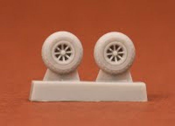 1/72 Curtiss P-40N wheels set (27 diamond tread)