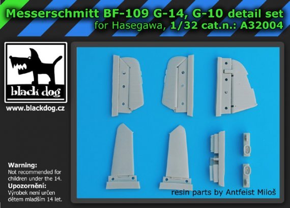 1/32 Bf-109 G-14, G-10  detail set (HAS)