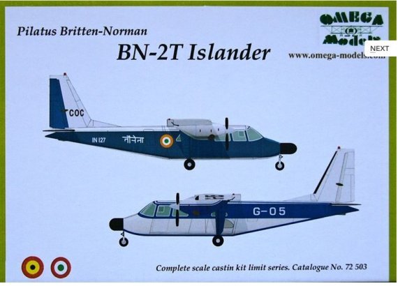 1/72 PBN BN-2T Islander (Belgium, India)