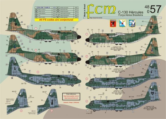 1/48 Lockheed C-130 Hercules Brazilian Air Force