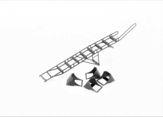 1/48 Su-27 late Ladder + Chocks Set