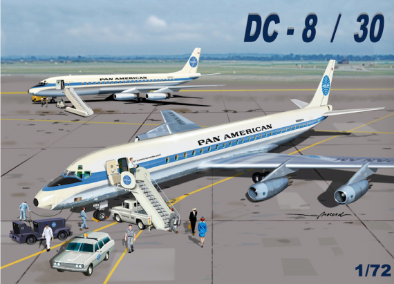 1/72 Douglas DC-8-30 Pan American
