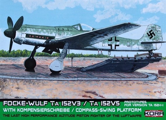 1/72 Focke-Wulf Ta 152V3/V5 & Compass-Swing