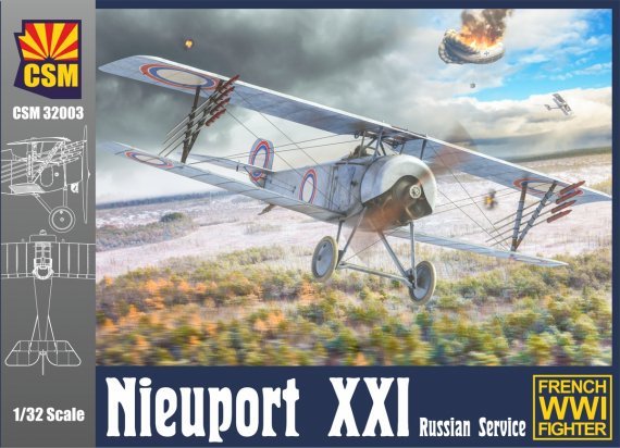 1/32 Nieuport Xxi in Russian Service