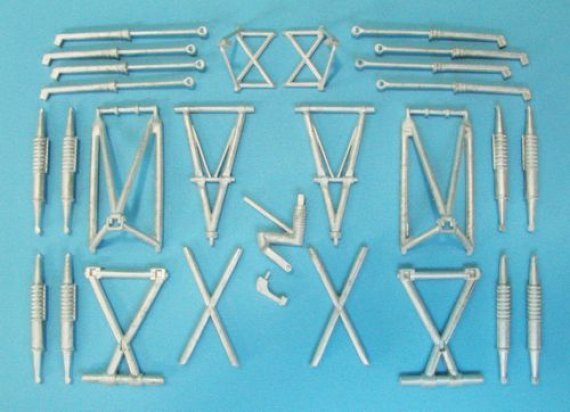 1/48 Focke-Wulf Fw 200C-4 'Condor' Landing Gear (Trumpeter)