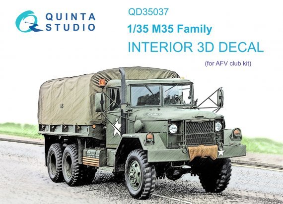 1/35 M35 Family 3D-Print & color Interior
