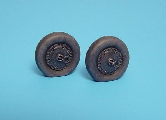 Aires Upgrade set: Bf 109G wheels + paint mask  Type A