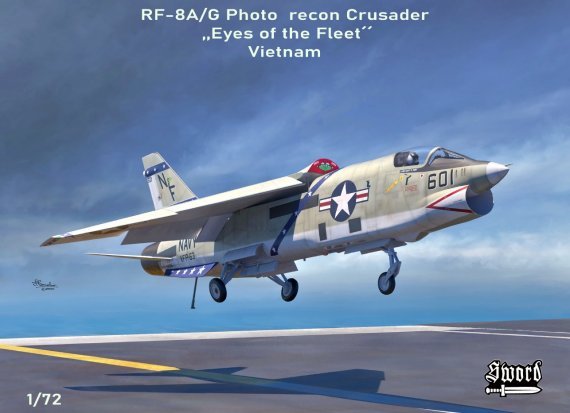 1/72 RF-8A/G Photo-Recon Crusader