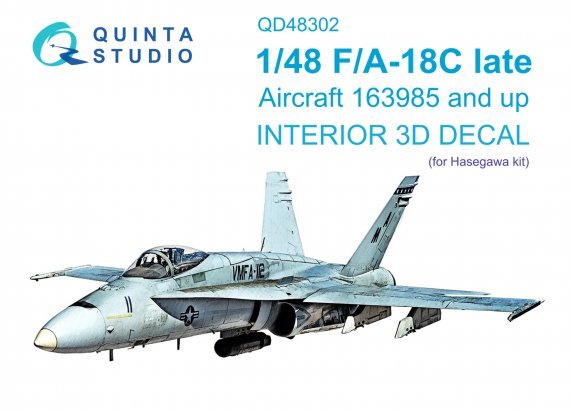 1/48 McDonnell-Douglas F/A-18C late