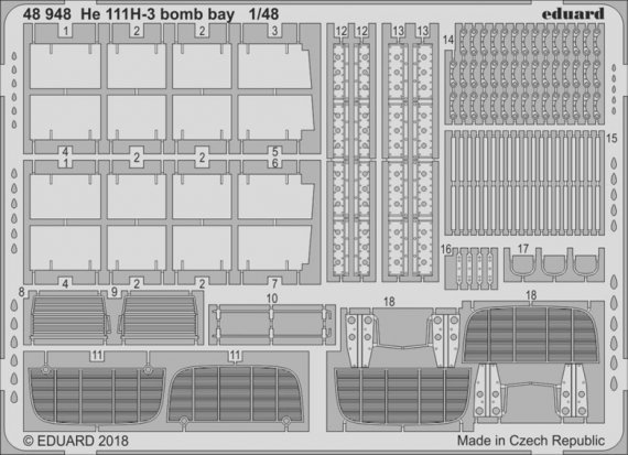 SET He 111H-3 bomb bay