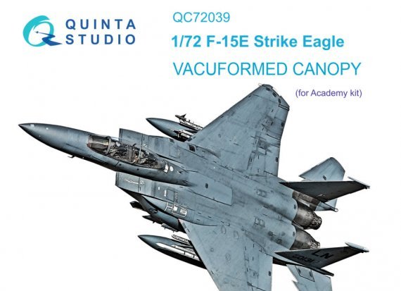 1/72 Vacu canopy F-15E