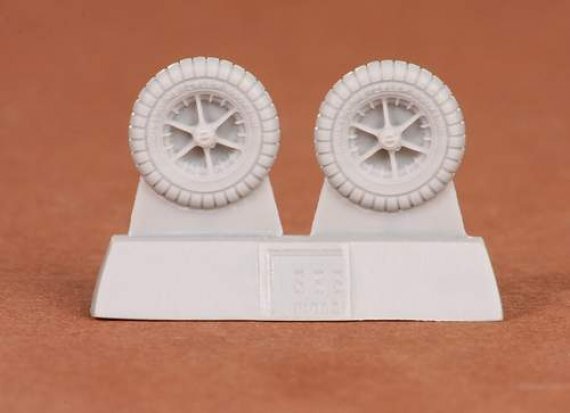 1/72 Messerschmitt Bf 109E-4/Bf 109E-7 wheels