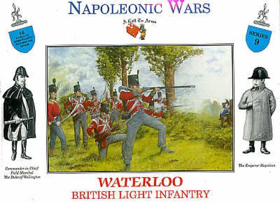 Call To Arms British Light Infantry Waterloo 1/32