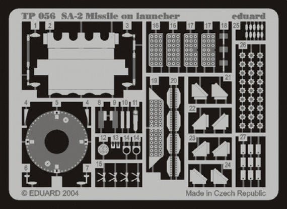 SA-2 Missile on launcher  (TRU)