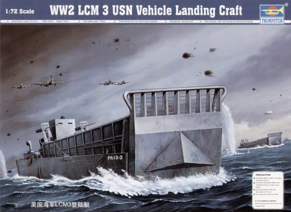 1/72 LCM-3 Landing Craft D-Day Landing craft