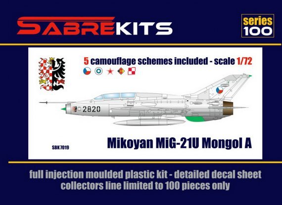 1/72 Mikoyan MiG-21U Mongol-A
