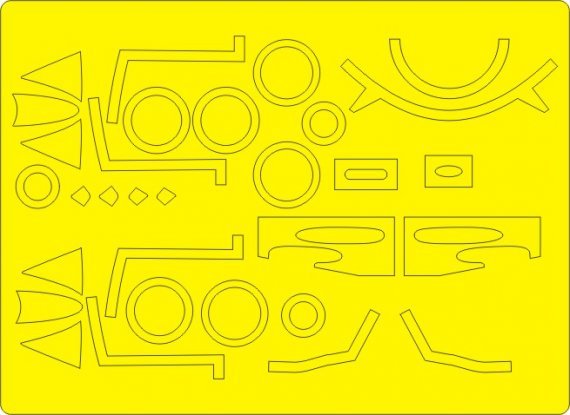 1/48 Mask Hawker Hunter F.4/F.5/J34, F.6 EXPERT