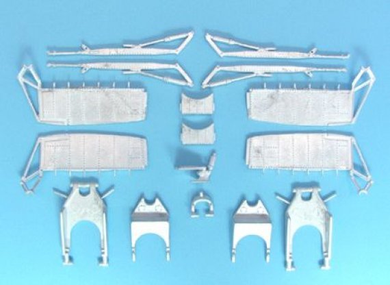 Train d'atterrissage m�tal Halifax B 1/72 Revell