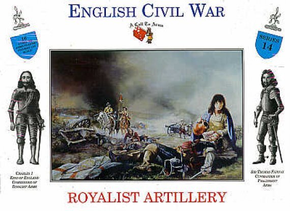 A Call To Arms Royalistische Artillerie 1/32 - 16 Figuren