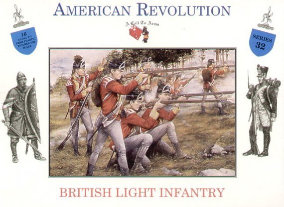 A Call To Arms British Light Infantry 1/32 Figures