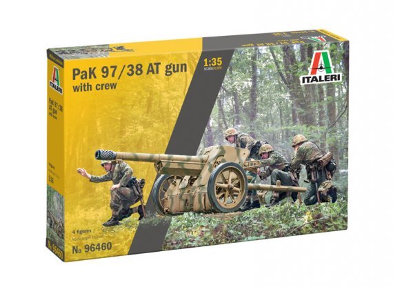 Italeri 1/35 Canon antichar PaK 97/38 avec �quipage 4 fig.