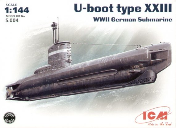 ICM S.019 Sous-marin U-Boot Type XXIII 1/144