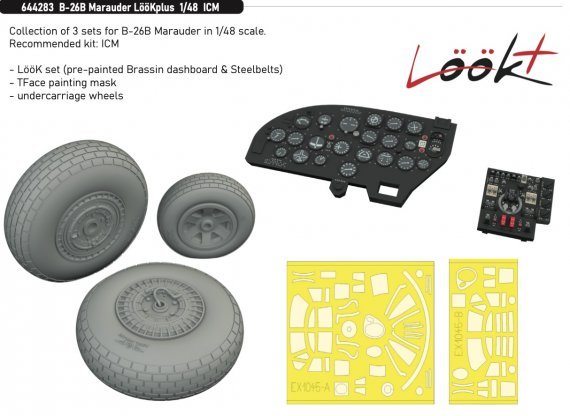 Brassin 1/48 B-26B Marauder LooKplus for ICM
